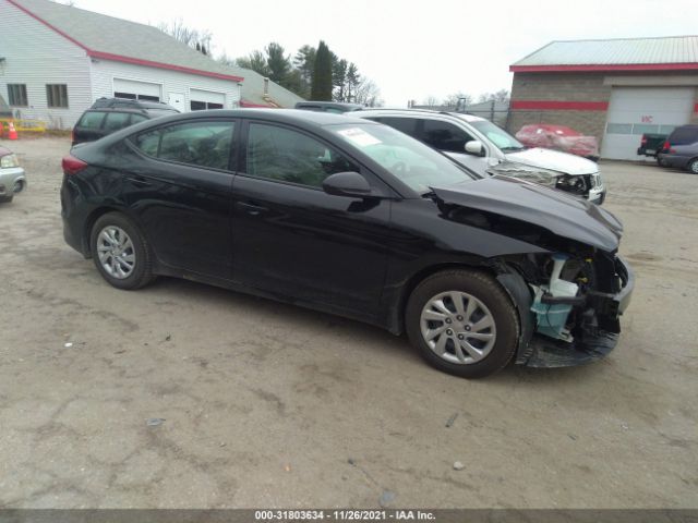 HYUNDAI ELANTRA 2018 kmhd74lfxju595675