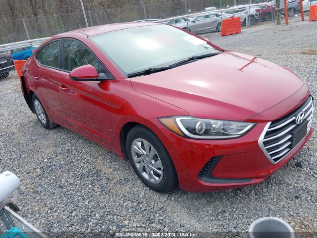 HYUNDAI ELANTRA 2018 kmhd74lfxju612250