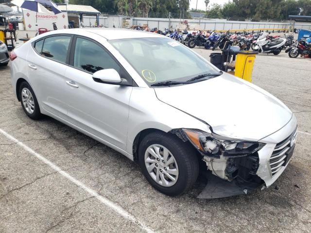 HYUNDAI ELANTRA SE 2018 kmhd74lfxju646222