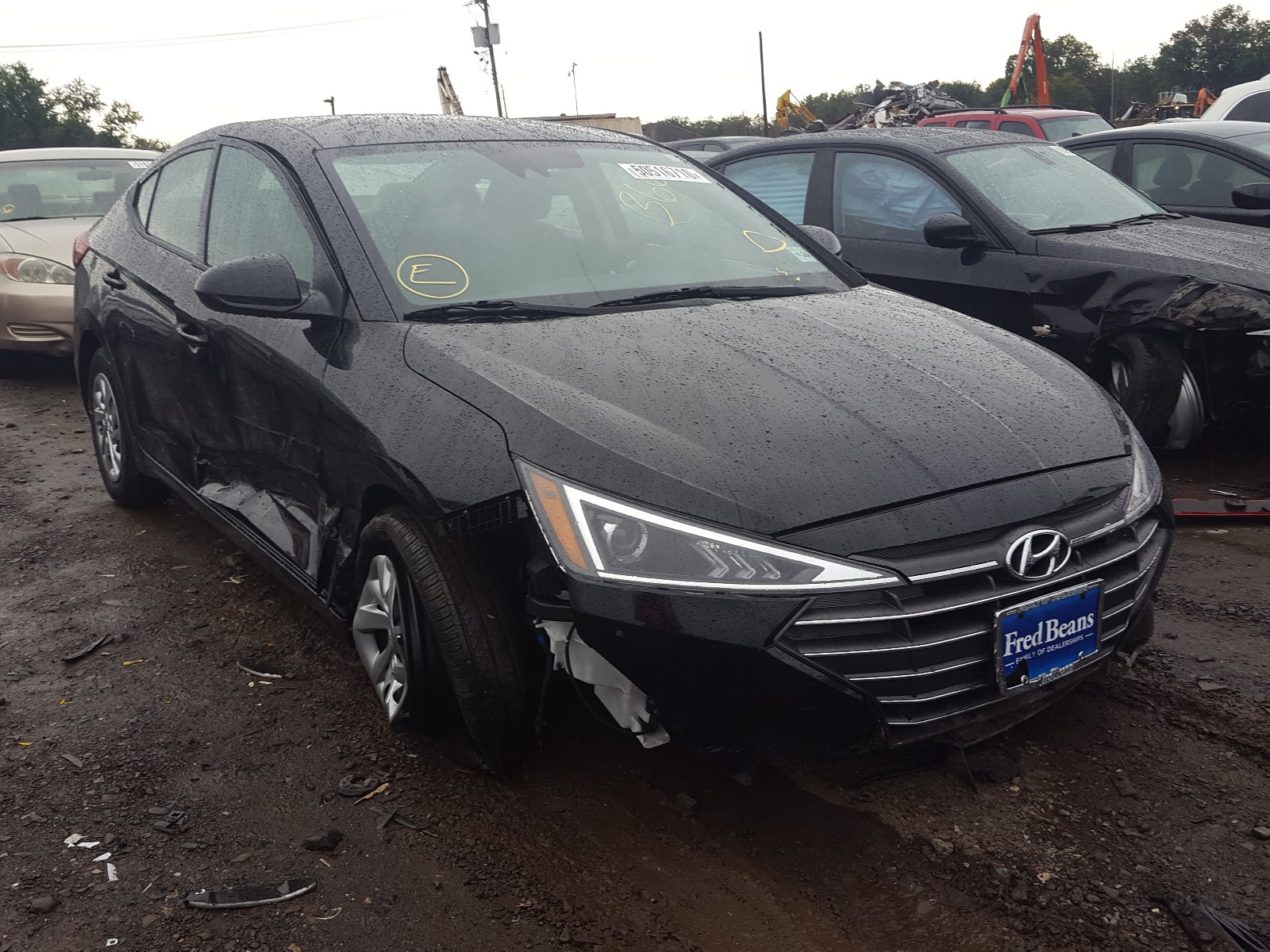 HYUNDAI ELANTRA SE 2020 kmhd74lfxlu941937