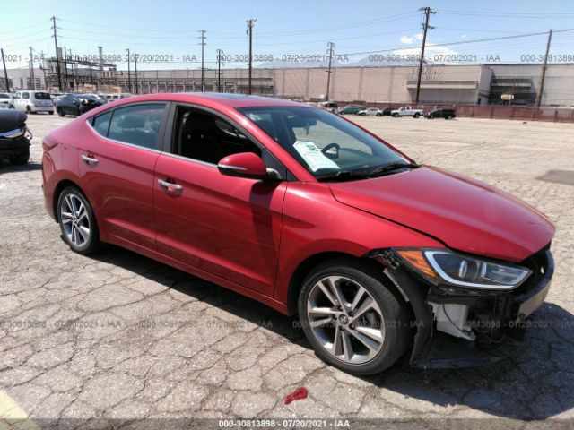 HYUNDAI ELANTRA 2017 kmhd84lf0hu066436