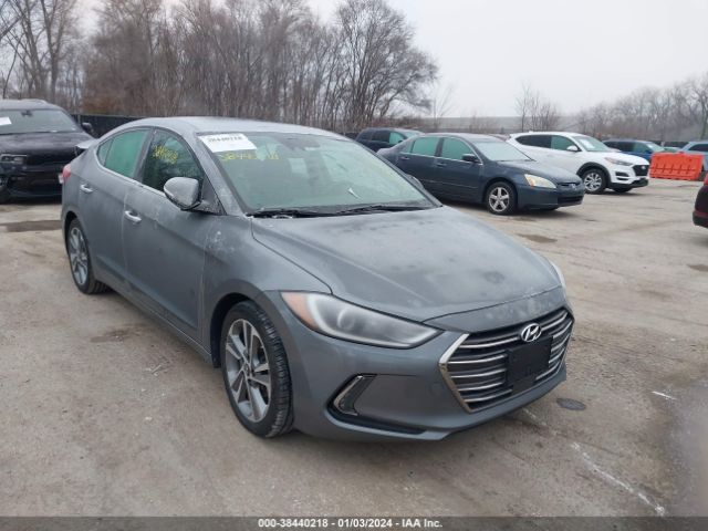 HYUNDAI ELANTRA 2017 kmhd84lf0hu067165