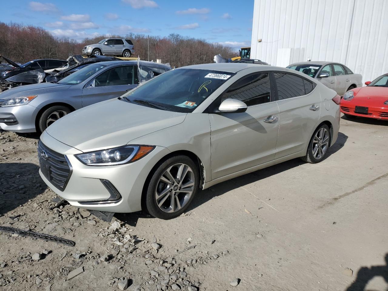 HYUNDAI ELANTRA 2017 kmhd84lf0hu076755