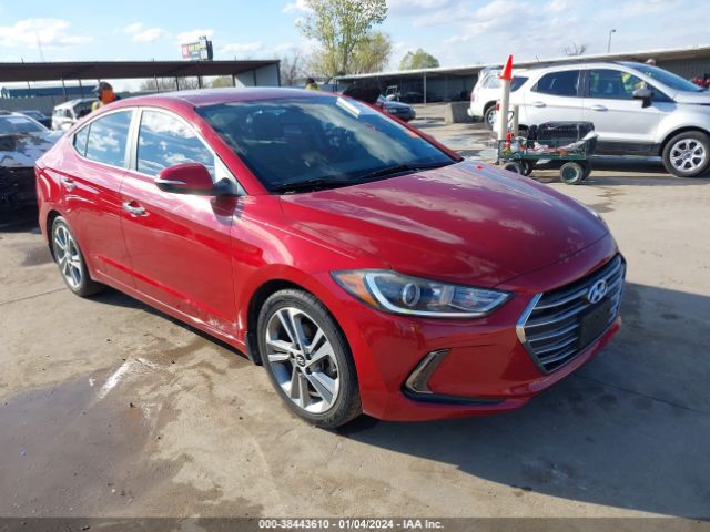 HYUNDAI ELANTRA 2017 kmhd84lf0hu141314