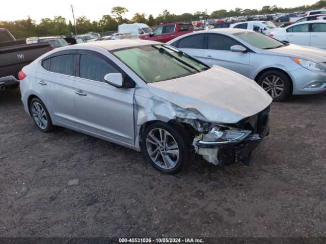 HYUNDAI ELANTRA 2017 kmhd84lf0hu146786