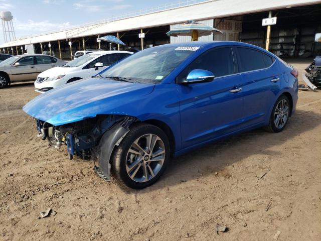 HYUNDAI ELANTRA SE 2017 kmhd84lf0hu193459