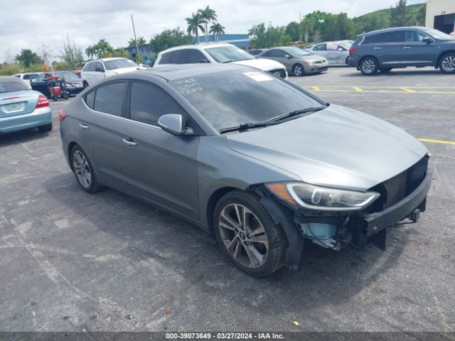 HYUNDAI ELANTRA 2017 kmhd84lf0hu229568