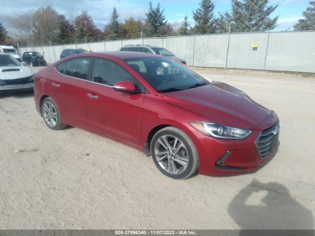 HYUNDAI ELANTRA 2017 kmhd84lf0hu301627