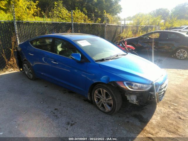 HYUNDAI ELANTRA 2017 kmhd84lf0hu314300