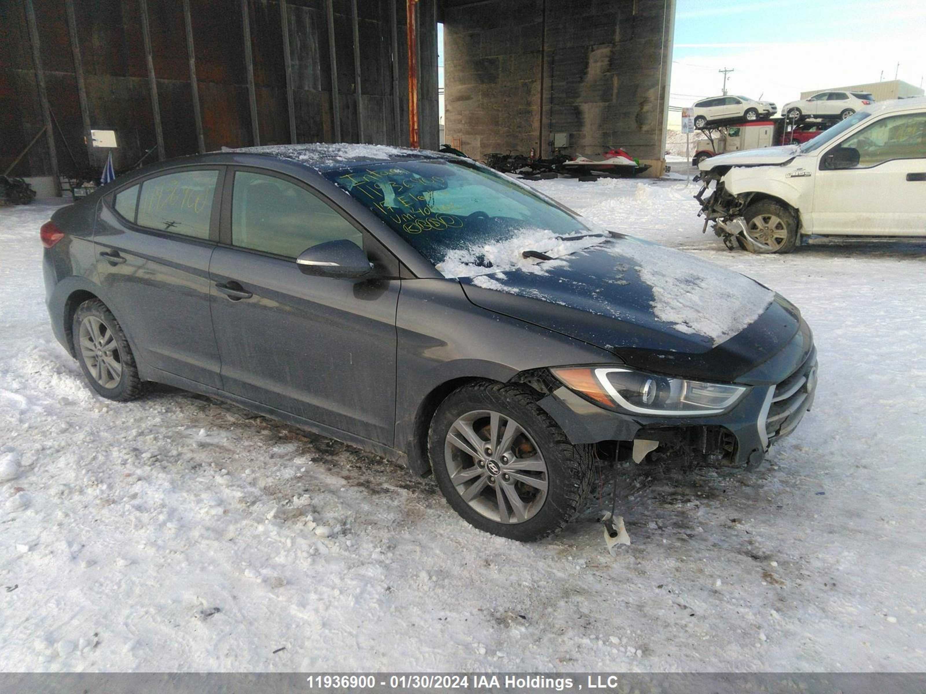 HYUNDAI ELANTRA 2017 kmhd84lf0hu401906