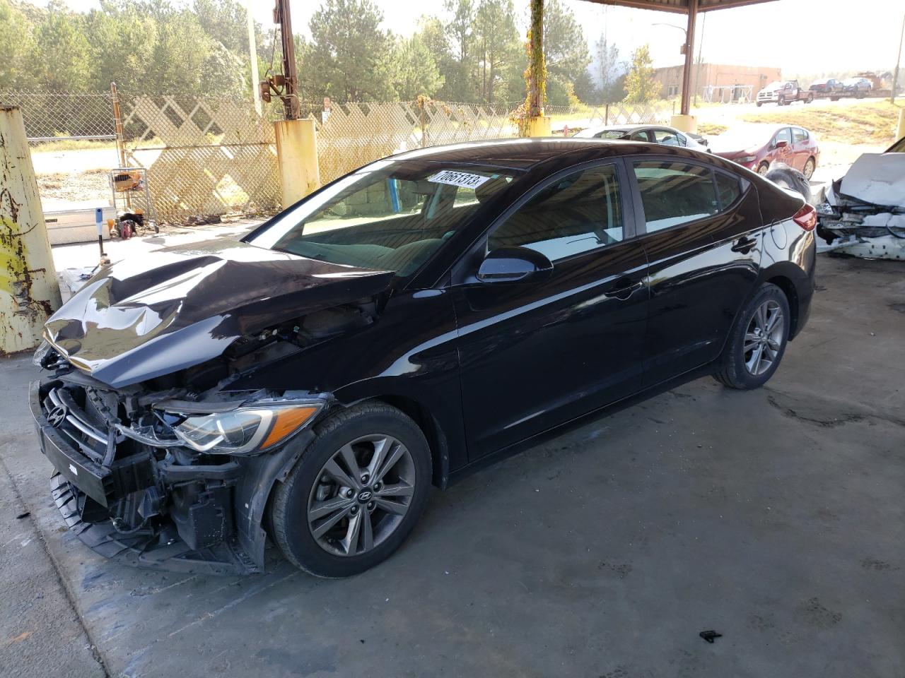 HYUNDAI ELANTRA 2018 kmhd84lf0ju449329