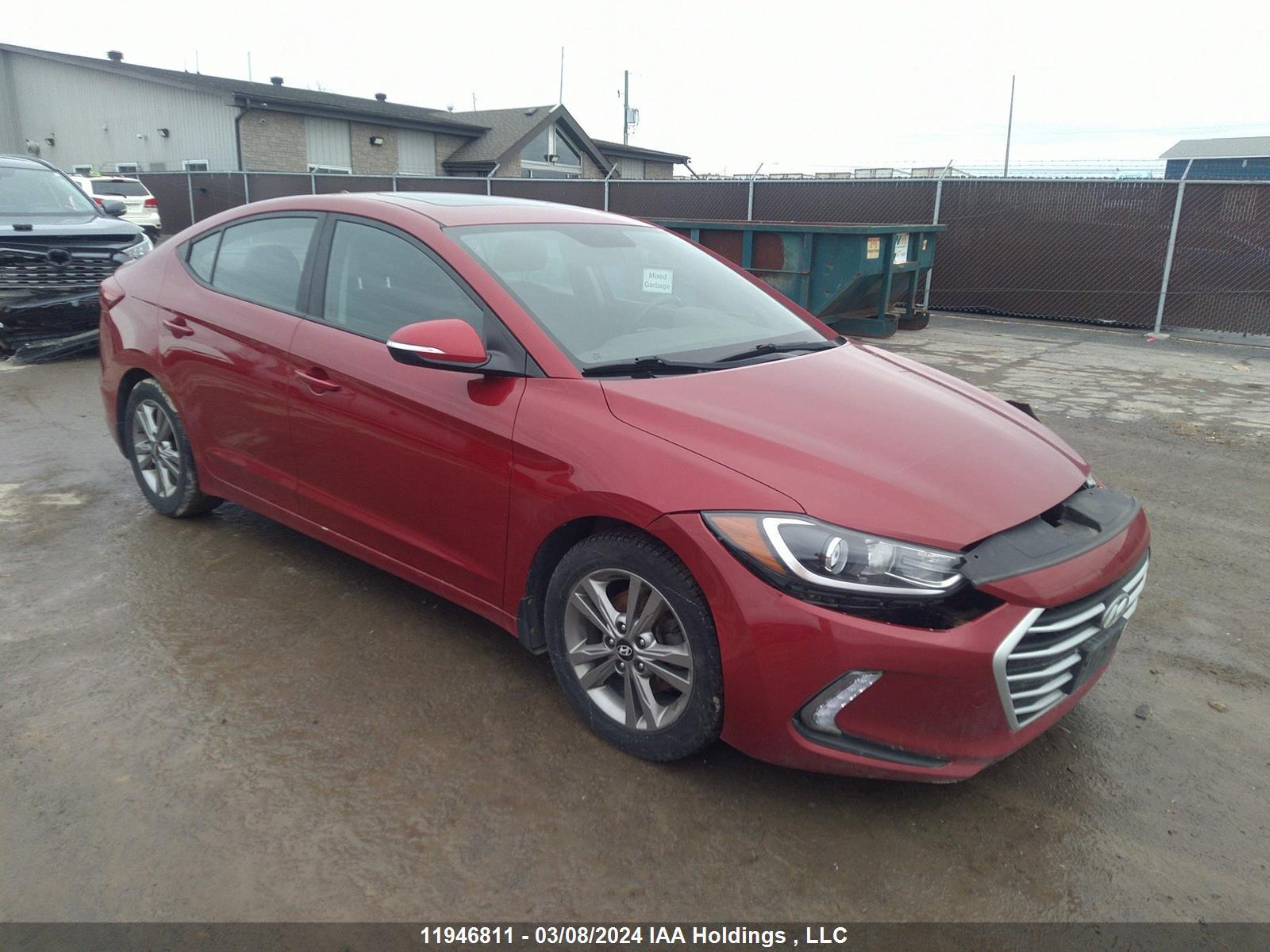 HYUNDAI ELANTRA 2018 kmhd84lf0ju453655