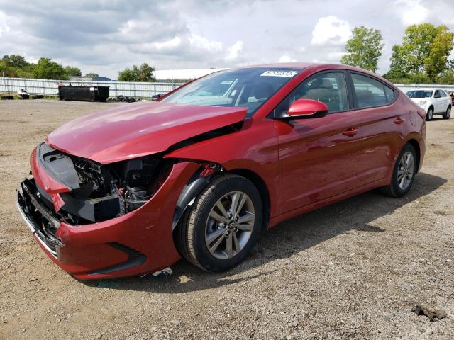 HYUNDAI ELANTRA SE 2018 kmhd84lf0ju660210