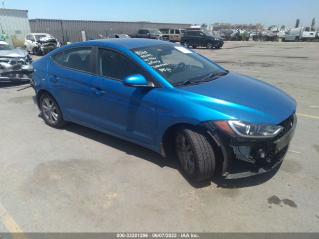 HYUNDAI ELANTRA 2018 kmhd84lf0ju698228