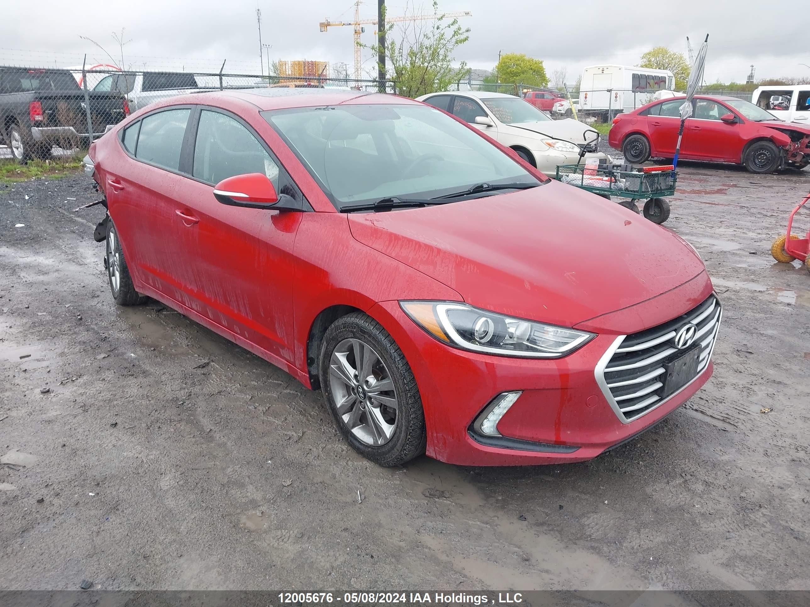 HYUNDAI ELANTRA 2018 kmhd84lf0ju703377