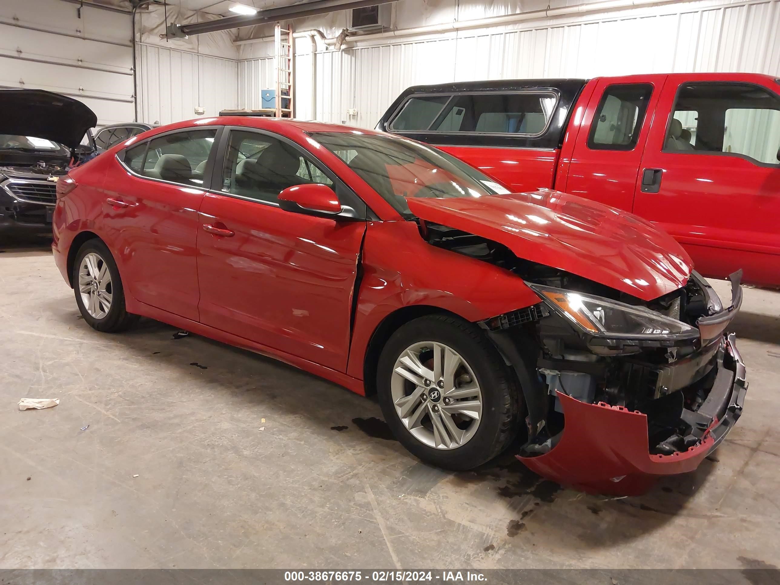 HYUNDAI ELANTRA 2019 kmhd84lf0ku781935