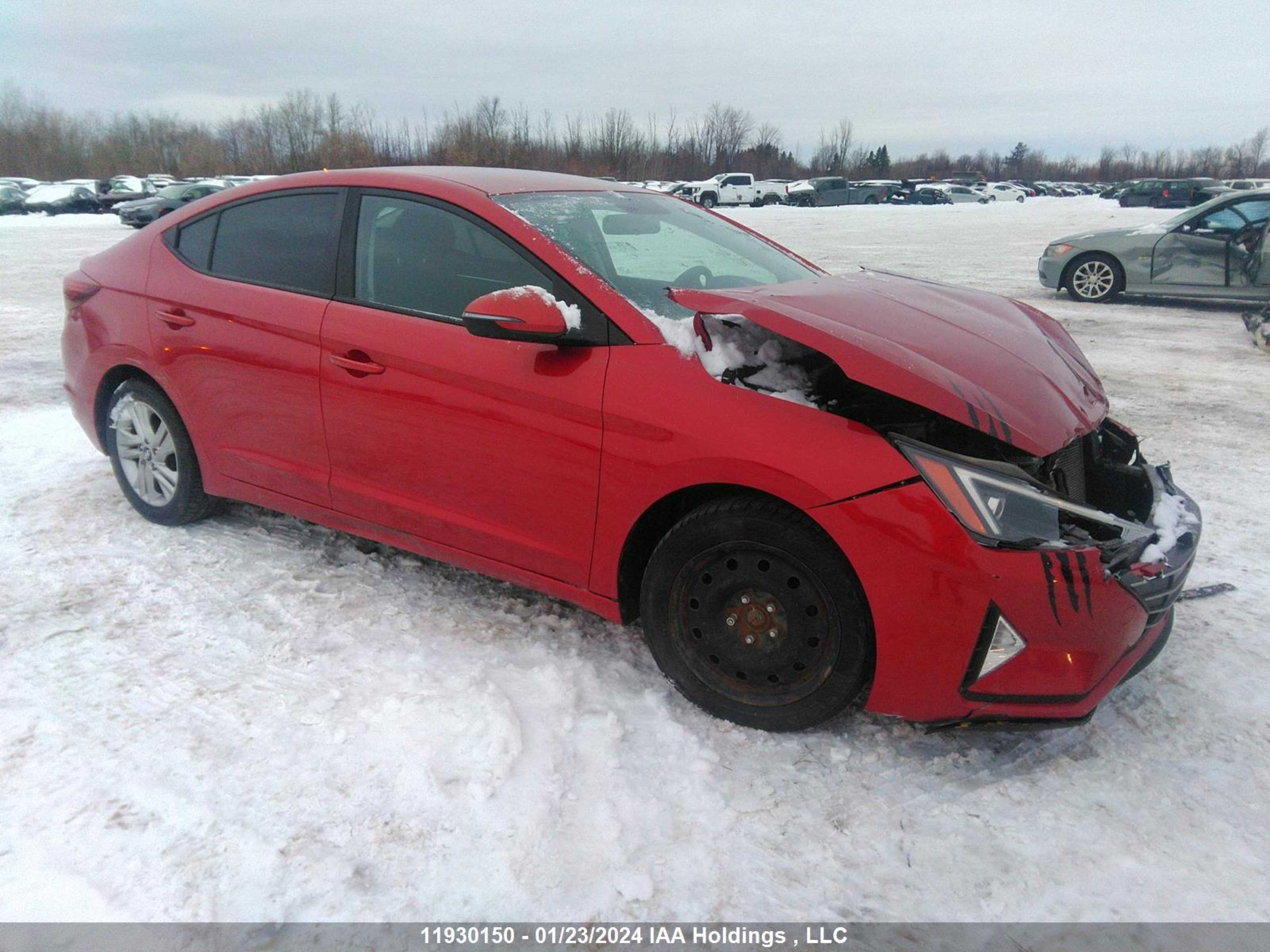 HYUNDAI ELANTRA SE 2019 kmhd84lf0ku807434