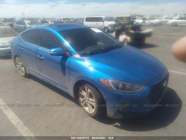 HYUNDAI ELANTRA 2017 kmhd84lf1hu177299