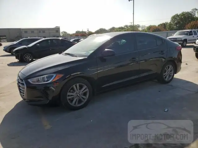 HYUNDAI ELANTRA 2017 kmhd84lf1hu182941