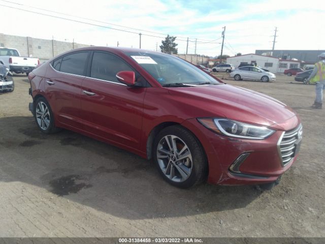 HYUNDAI ELANTRA 2017 kmhd84lf1hu267892