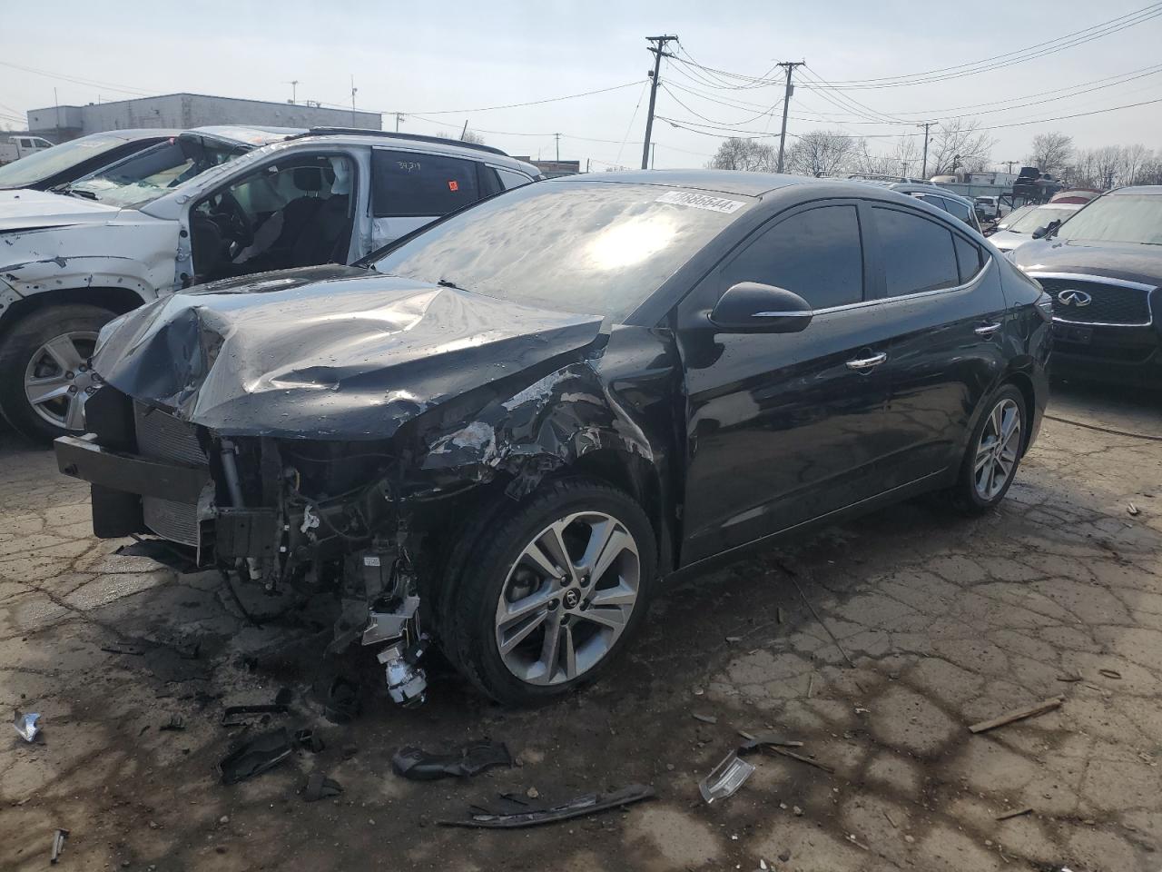 HYUNDAI ELANTRA 2017 kmhd84lf1hu269240