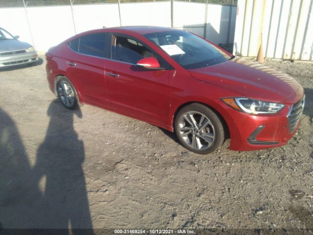 HYUNDAI ELANTRA 2017 kmhd84lf1hu282070