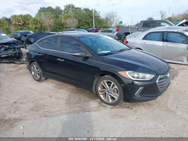 HYUNDAI ELANTRA 2017 kmhd84lf1hu286653