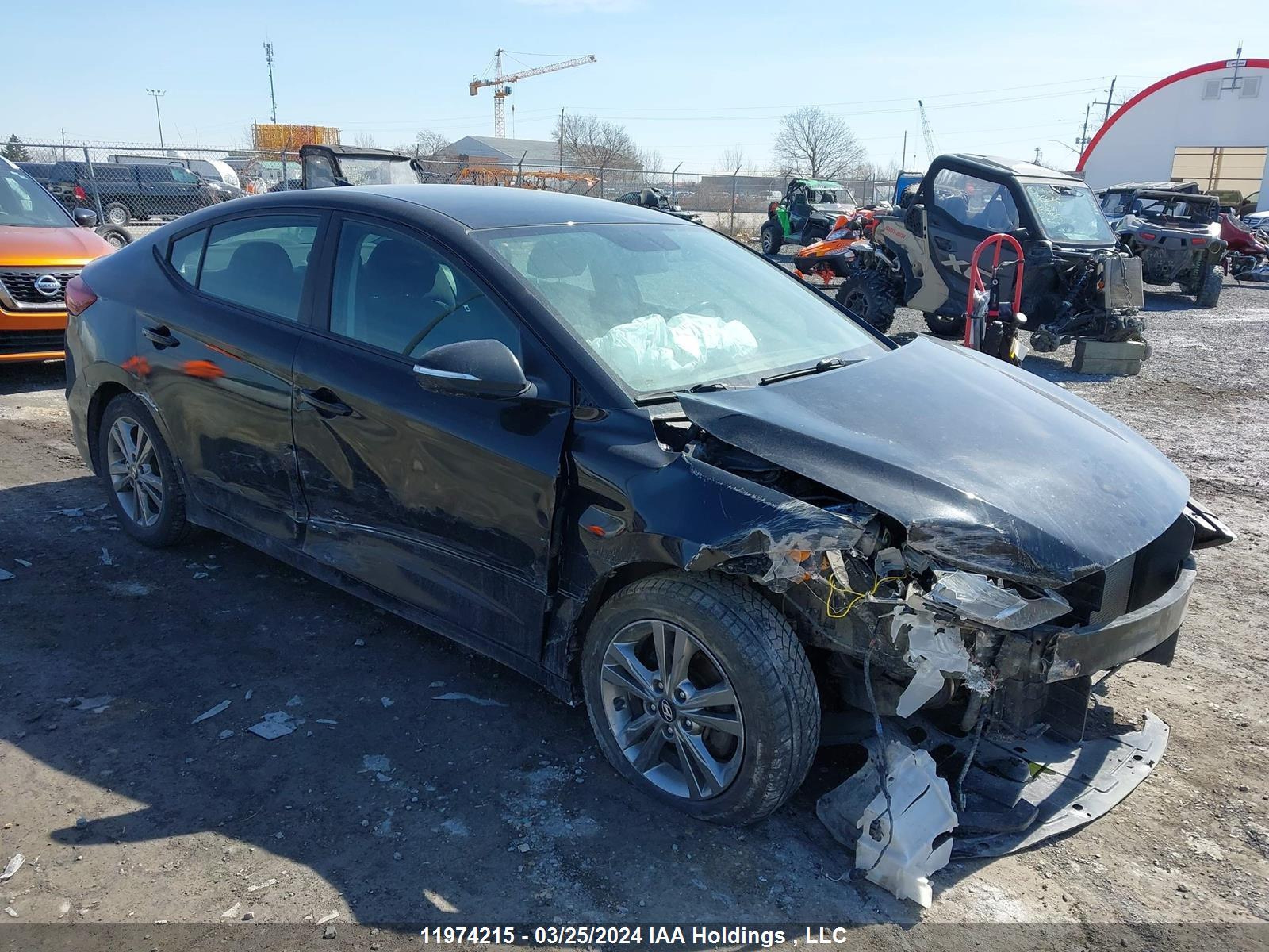 HYUNDAI ELANTRA 2017 kmhd84lf1hu300535