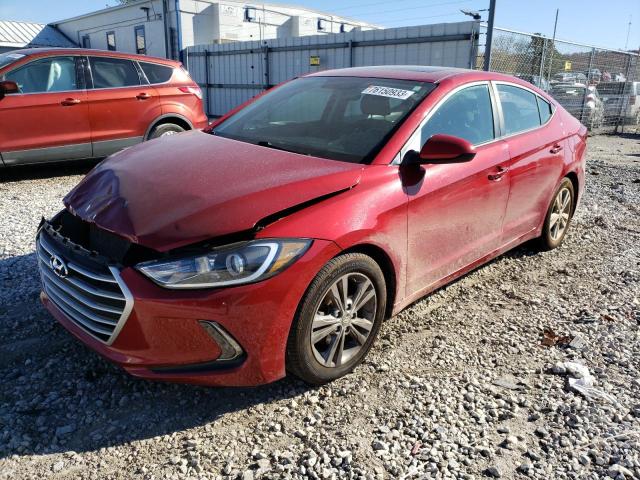 HYUNDAI ELANTRA 2017 kmhd84lf1hu302236