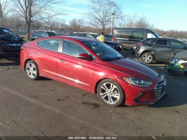 HYUNDAI ELANTRA 2017 kmhd84lf1hu354689