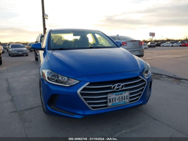 HYUNDAI ELANTRA 2017 kmhd84lf1hu371475