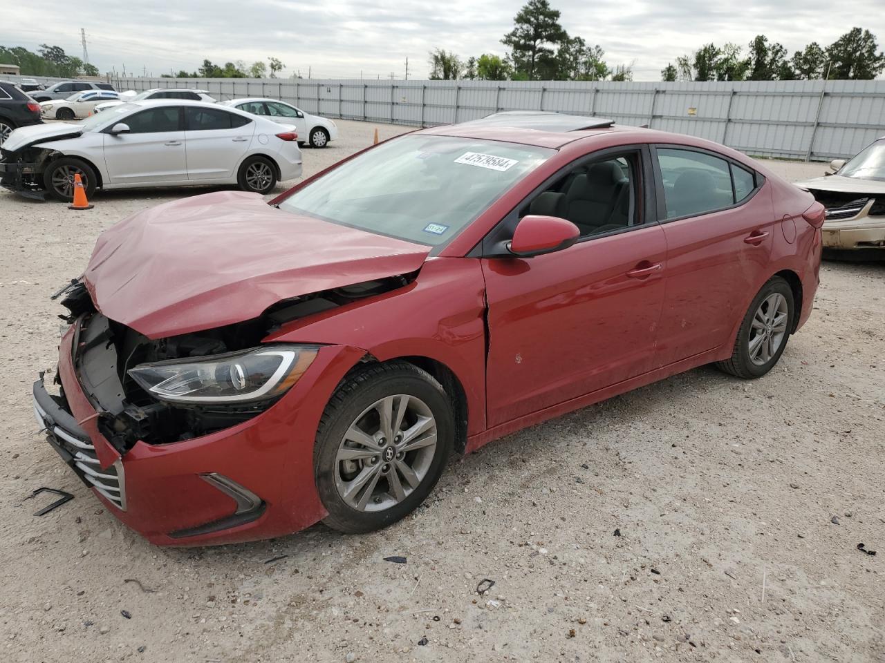 HYUNDAI ELANTRA 2018 kmhd84lf1ju527617