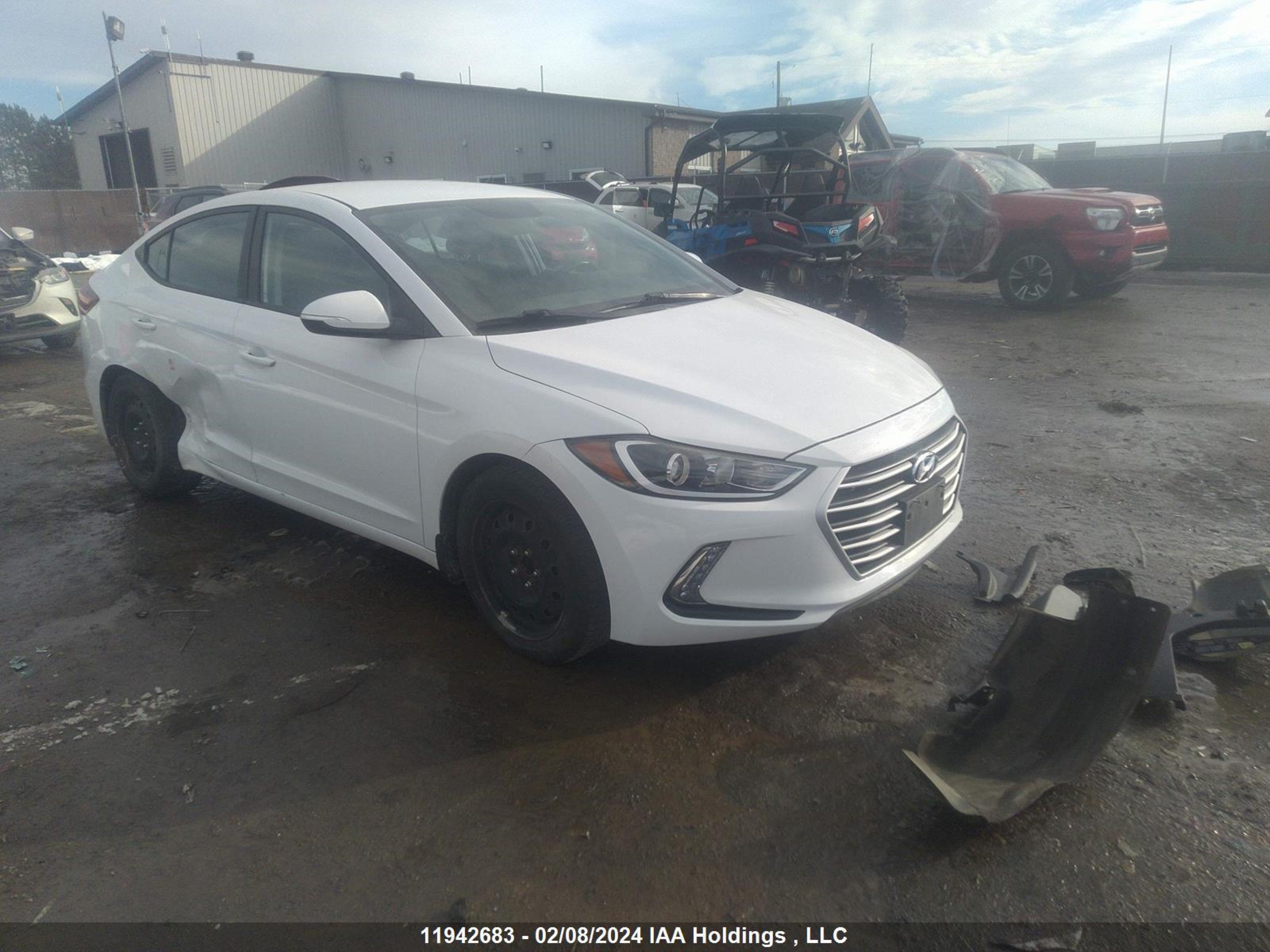 HYUNDAI ELANTRA 2018 kmhd84lf1ju592824