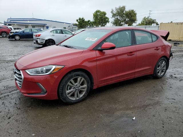 HYUNDAI ELANTRA SE 2018 kmhd84lf1ju607841