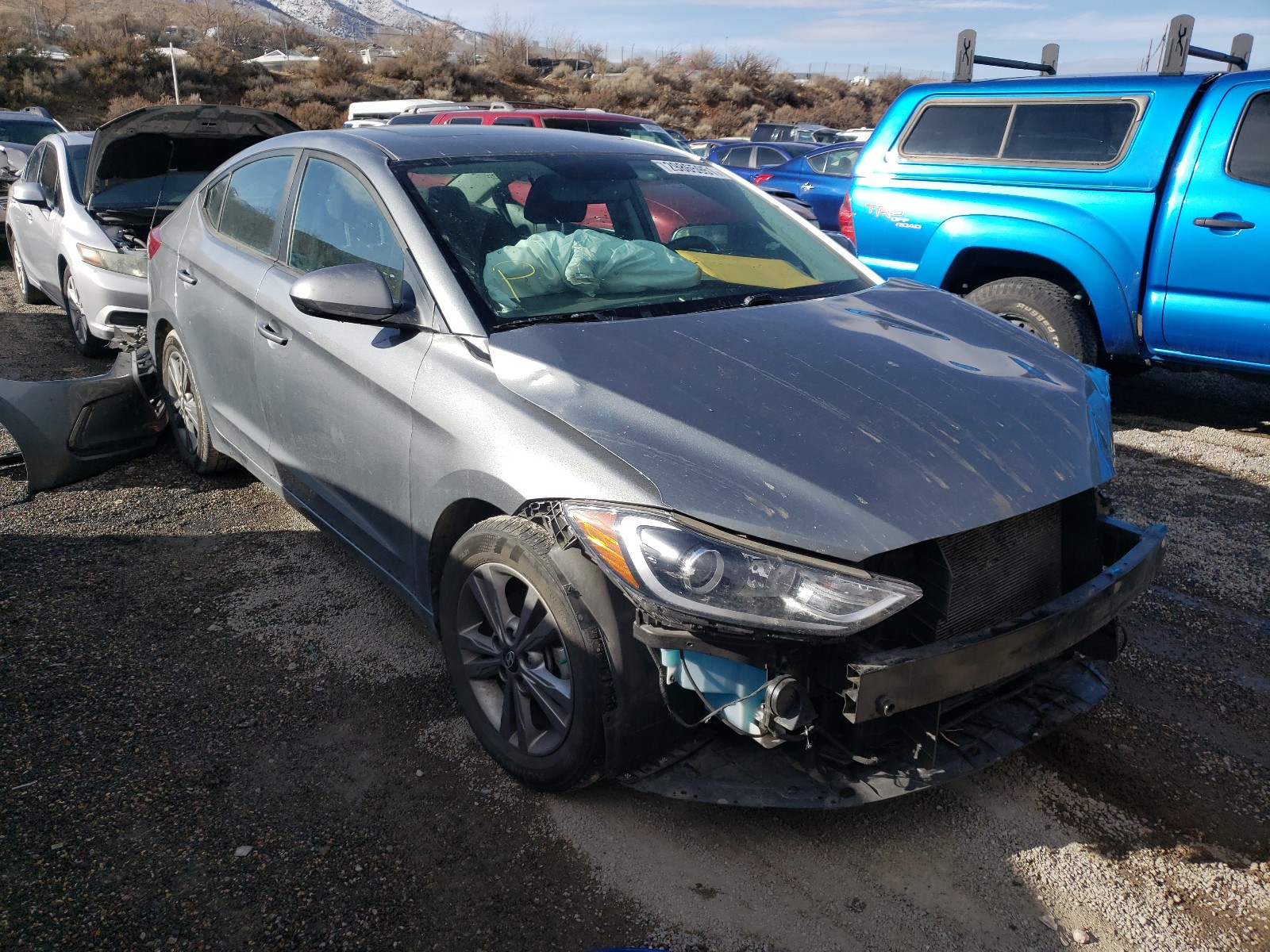 HYUNDAI ELANTRA SE 2018 kmhd84lf1ju609914