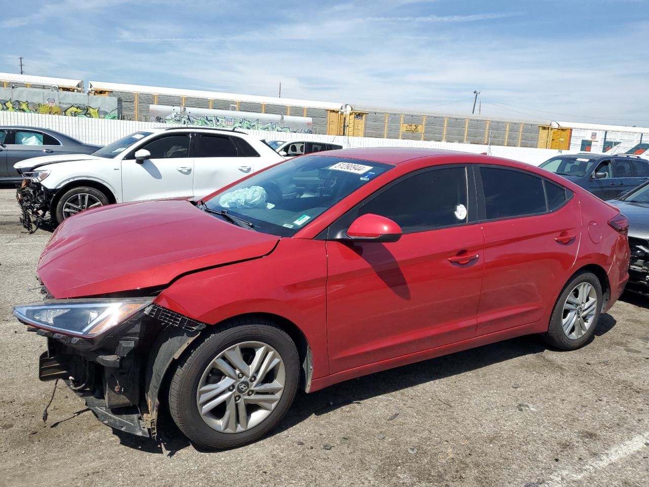 HYUNDAI ELANTRA 2019 kmhd84lf1ku768000