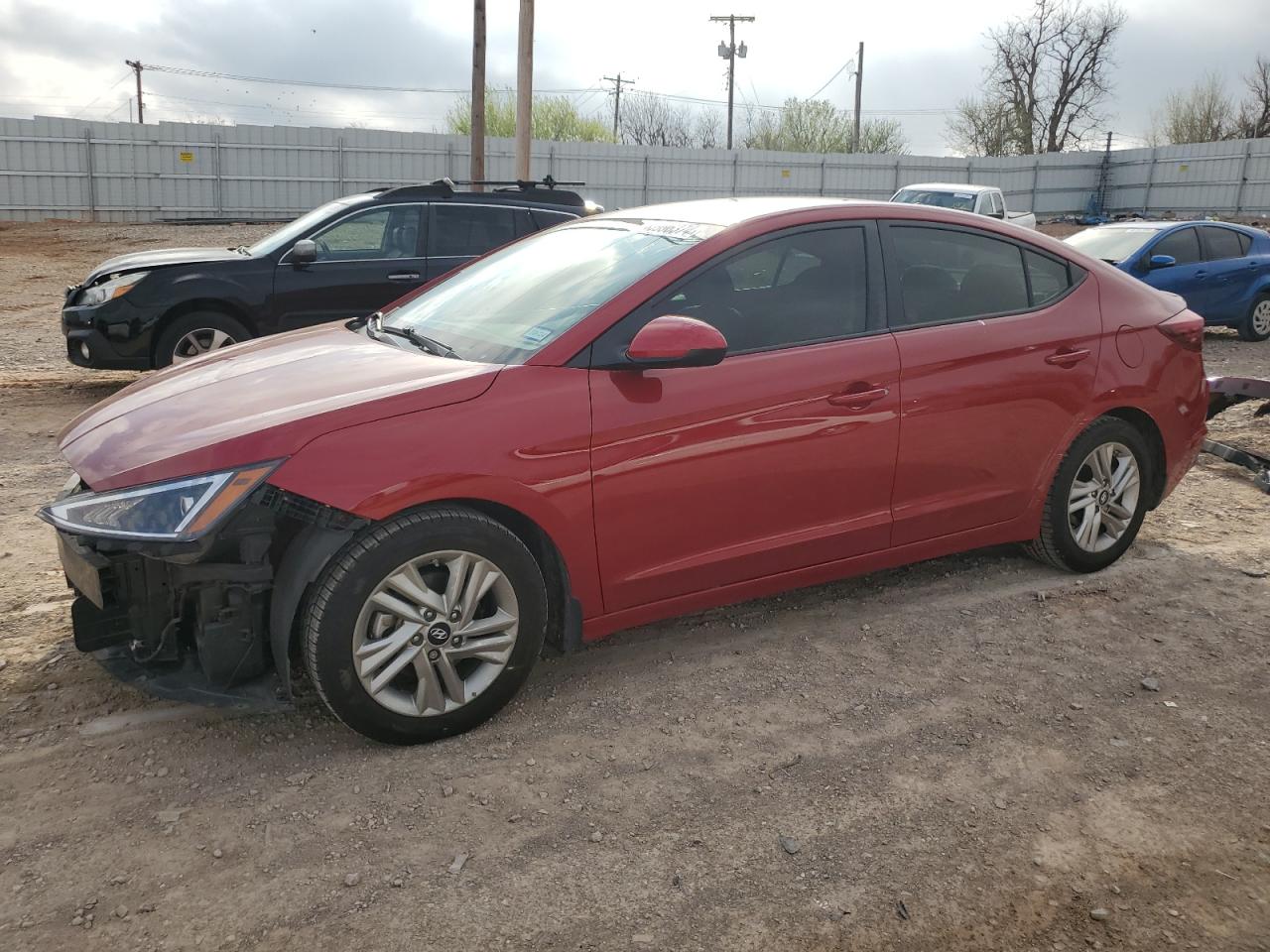 HYUNDAI ELANTRA 2019 kmhd84lf1ku854410