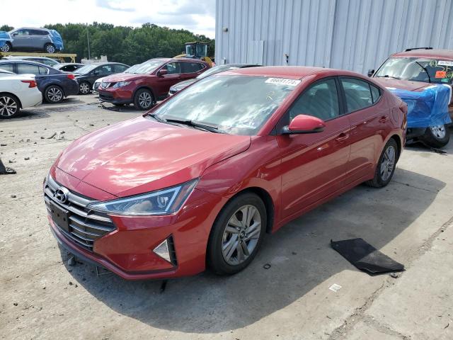 HYUNDAI ELANTRA SE 2019 kmhd84lf1ku862863