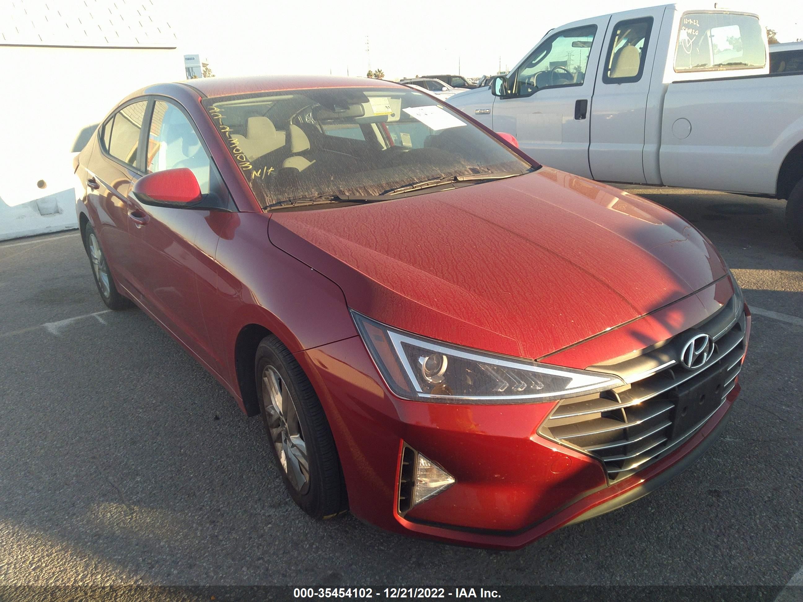 HYUNDAI ELANTRA 2020 kmhd84lf1lu897517