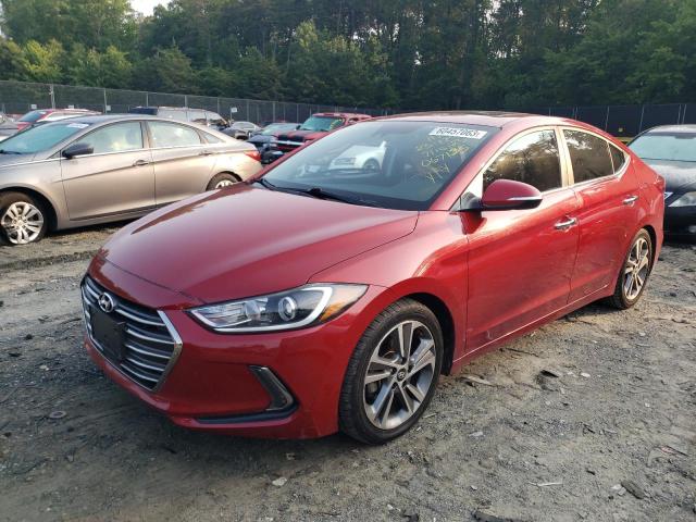 HYUNDAI ELANTRA SE 2017 kmhd84lf2hu067135