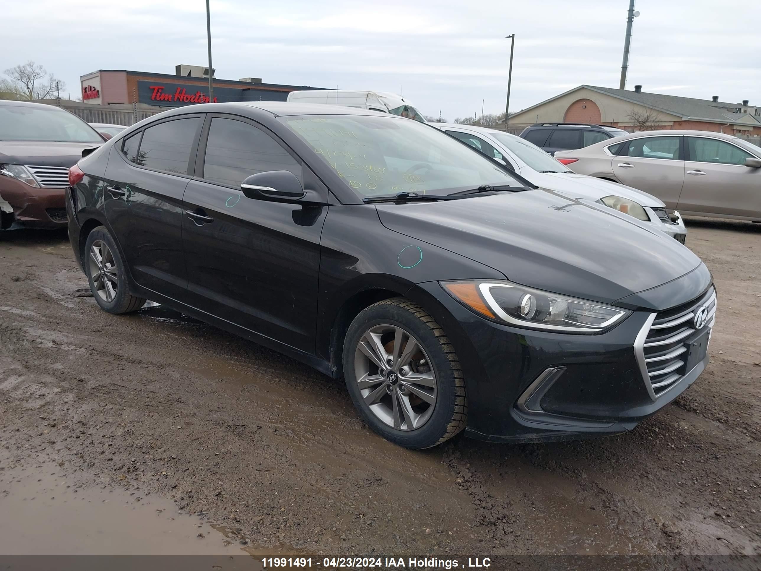 HYUNDAI ELANTRA 2017 kmhd84lf2hu153464