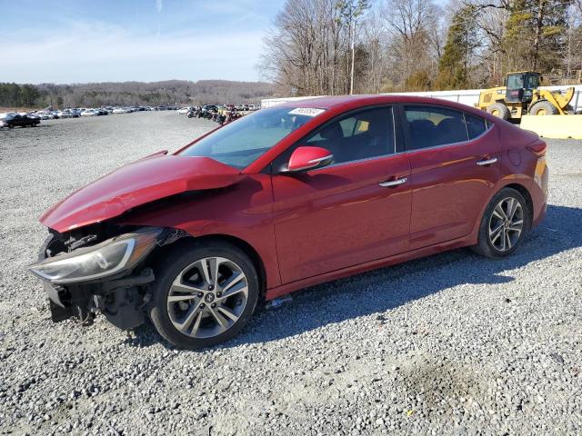 HYUNDAI ELANTRA 2017 kmhd84lf2hu166439