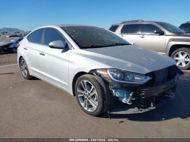 HYUNDAI ELANTRA 2017 kmhd84lf2hu182768