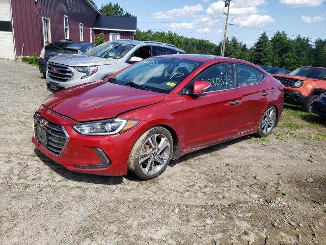 HYUNDAI ELANTRA 2017 kmhd84lf2hu284877