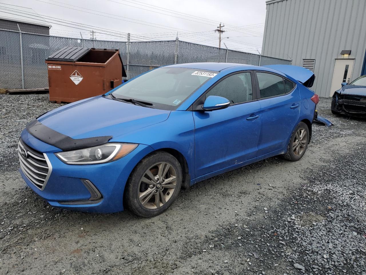 HYUNDAI ELANTRA 2017 kmhd84lf2hu324634