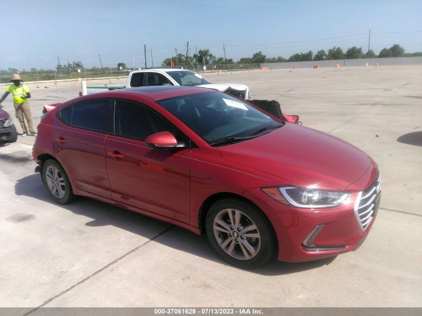 HYUNDAI ELANTRA 2017 kmhd84lf2hu400661