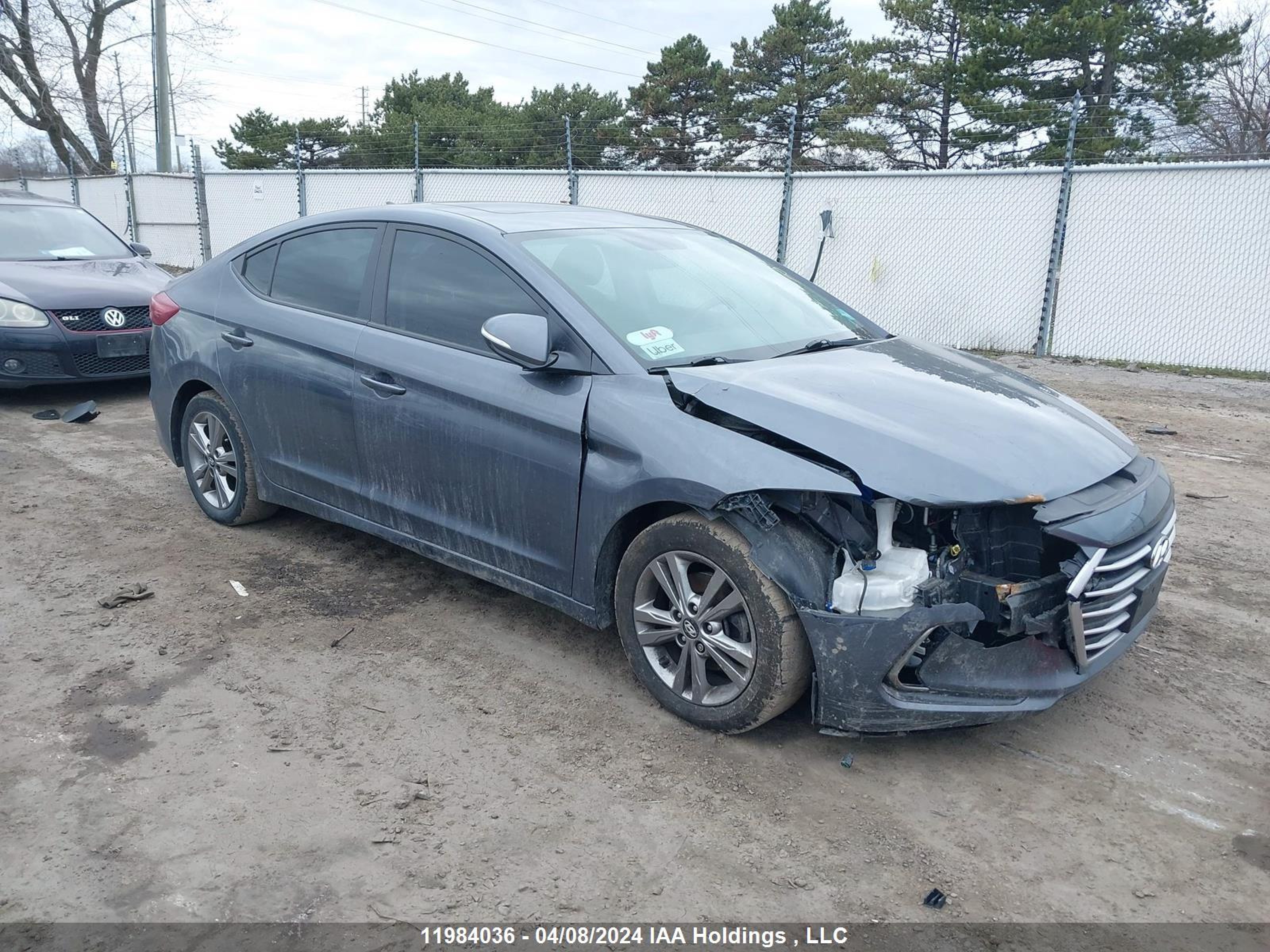 HYUNDAI ELANTRA 2018 kmhd84lf2ju510583