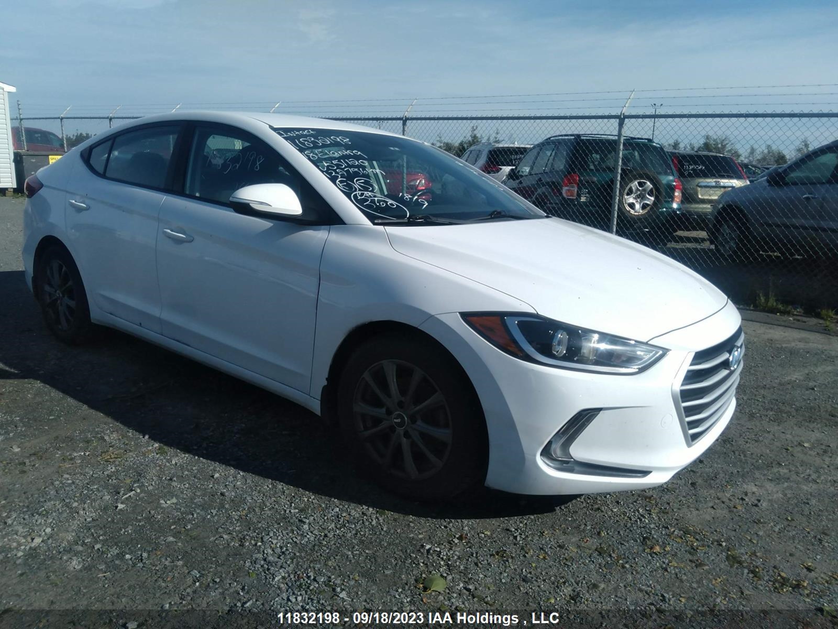 HYUNDAI ELANTRA 2018 kmhd84lf2ju551120