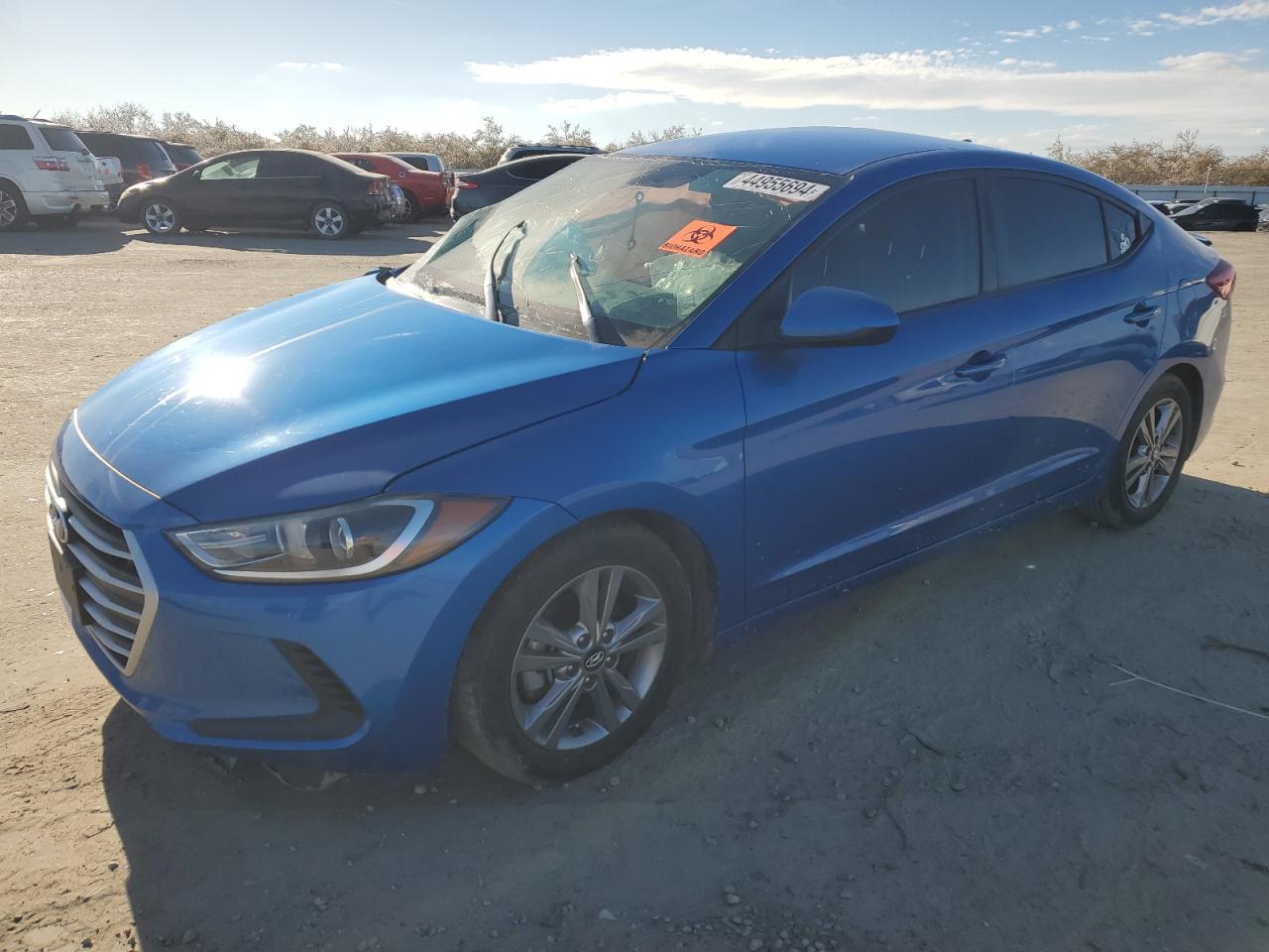 HYUNDAI ELANTRA 2018 kmhd84lf2ju593657