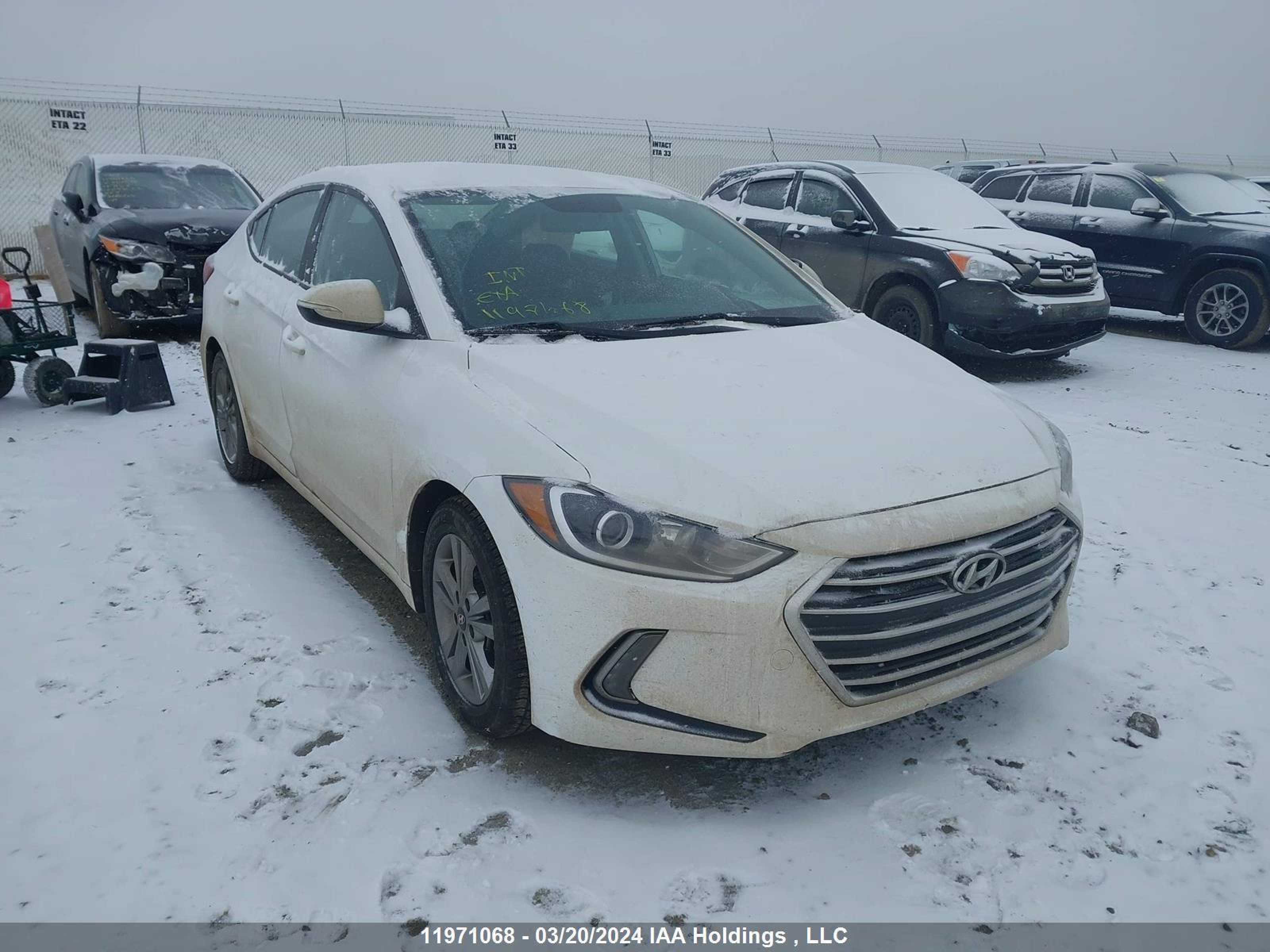 HYUNDAI ELANTRA 2018 kmhd84lf2ju631095